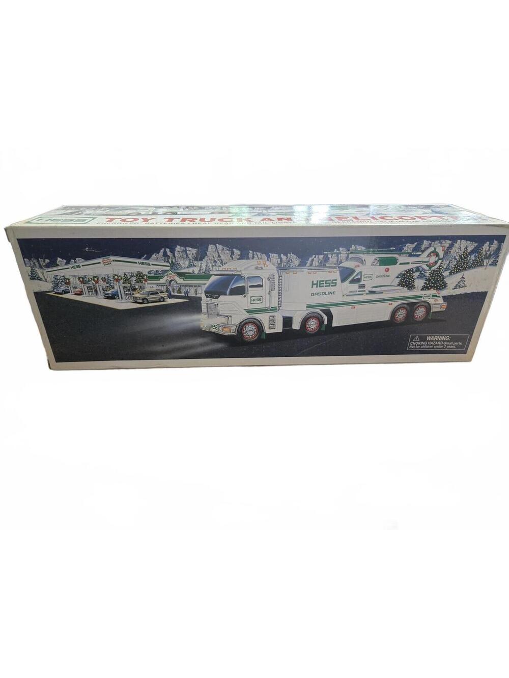 Hess 2006 Toy Truck and Helicopter Set